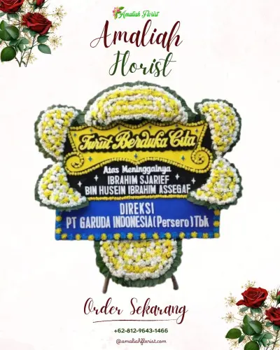 Papan Bunga Duka di Sibetan